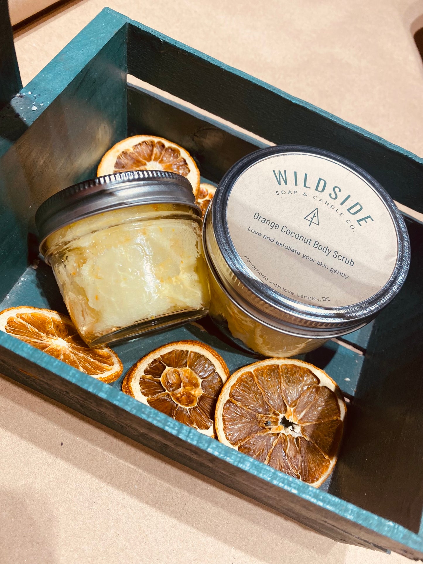 Orange Coconut Body Scrub